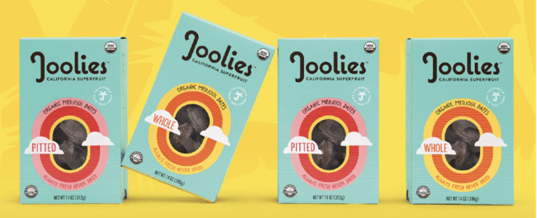 Joolie dates packaging design
